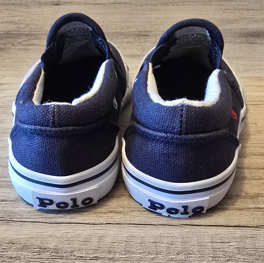 Polo by Ralph Lauren Keaton Allover Pony Slip On Sneakers - Picture 4 of 6
